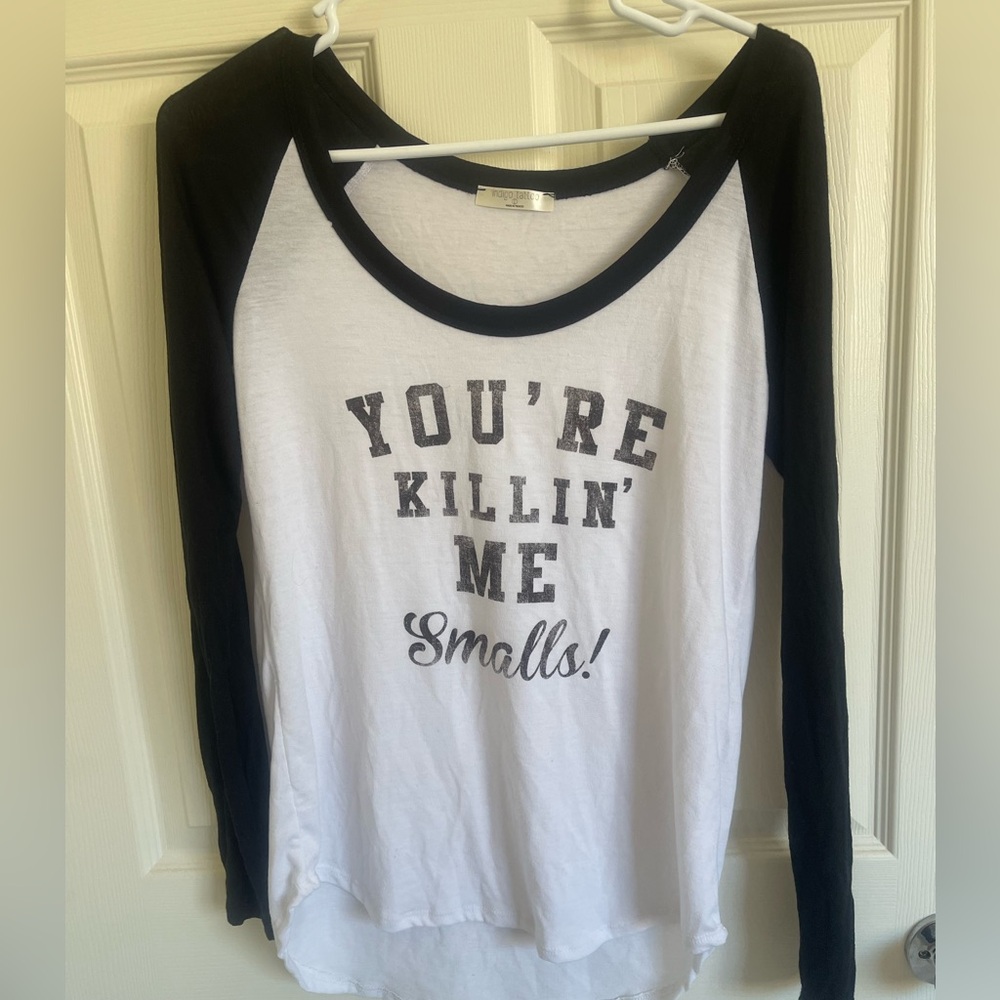 Black & White Graphic Tee